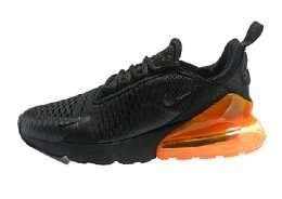 nike air max 270 black/white total orange