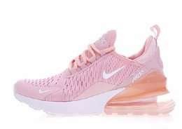 nike air max 270 pink and white