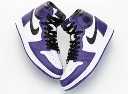 Nike Air Jordan Court Purple